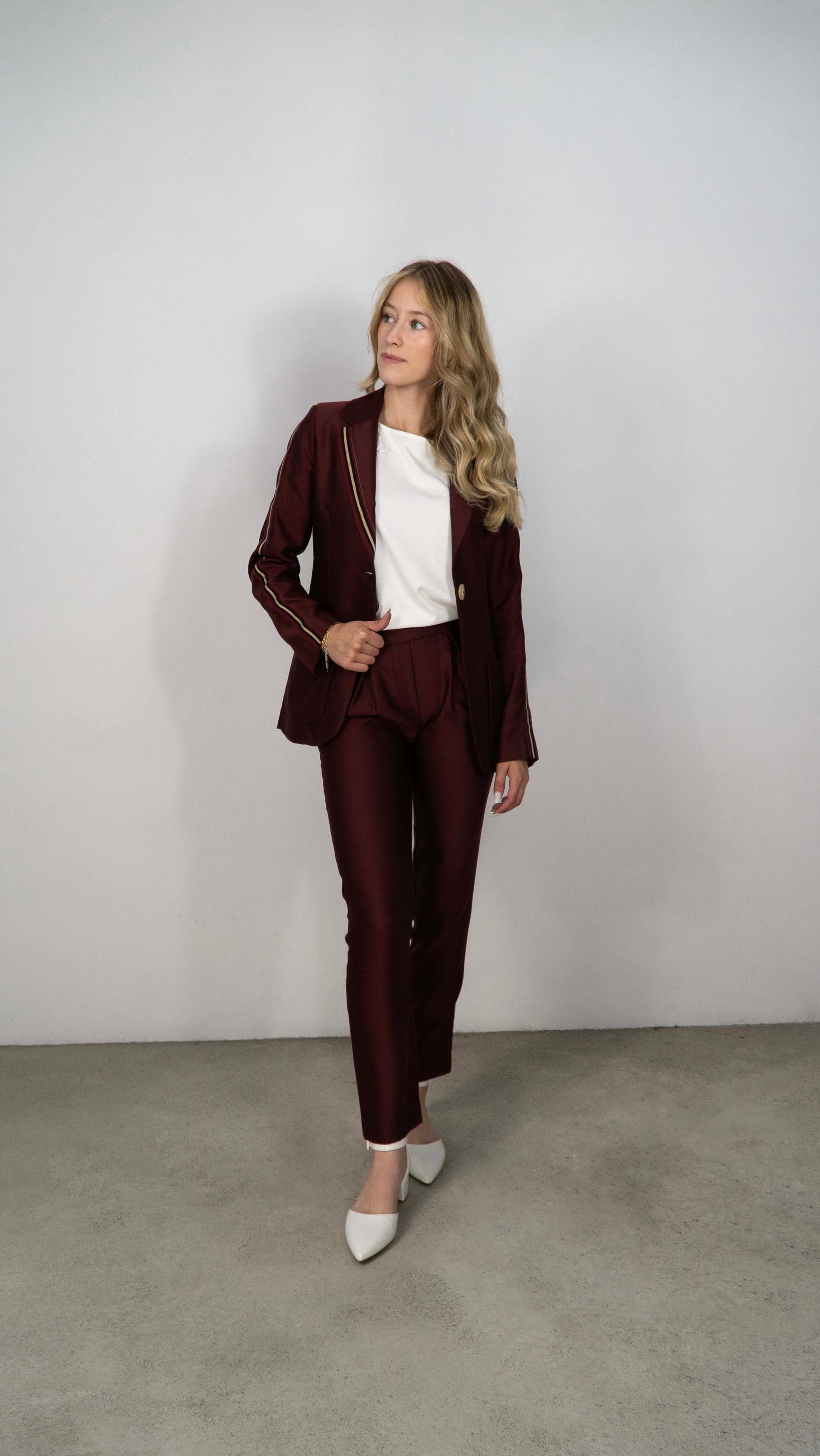 Calça Bordeuax