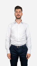 Camisa Clássica Slim Fit Branca