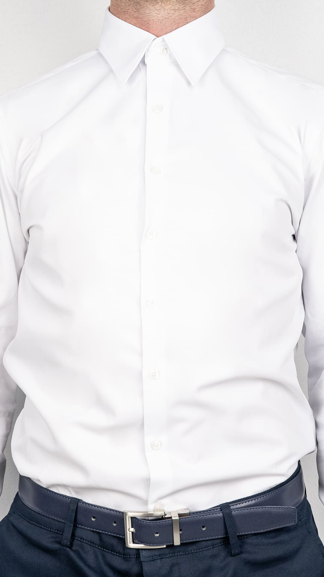 Camisa Clássica Slim Fit Branca