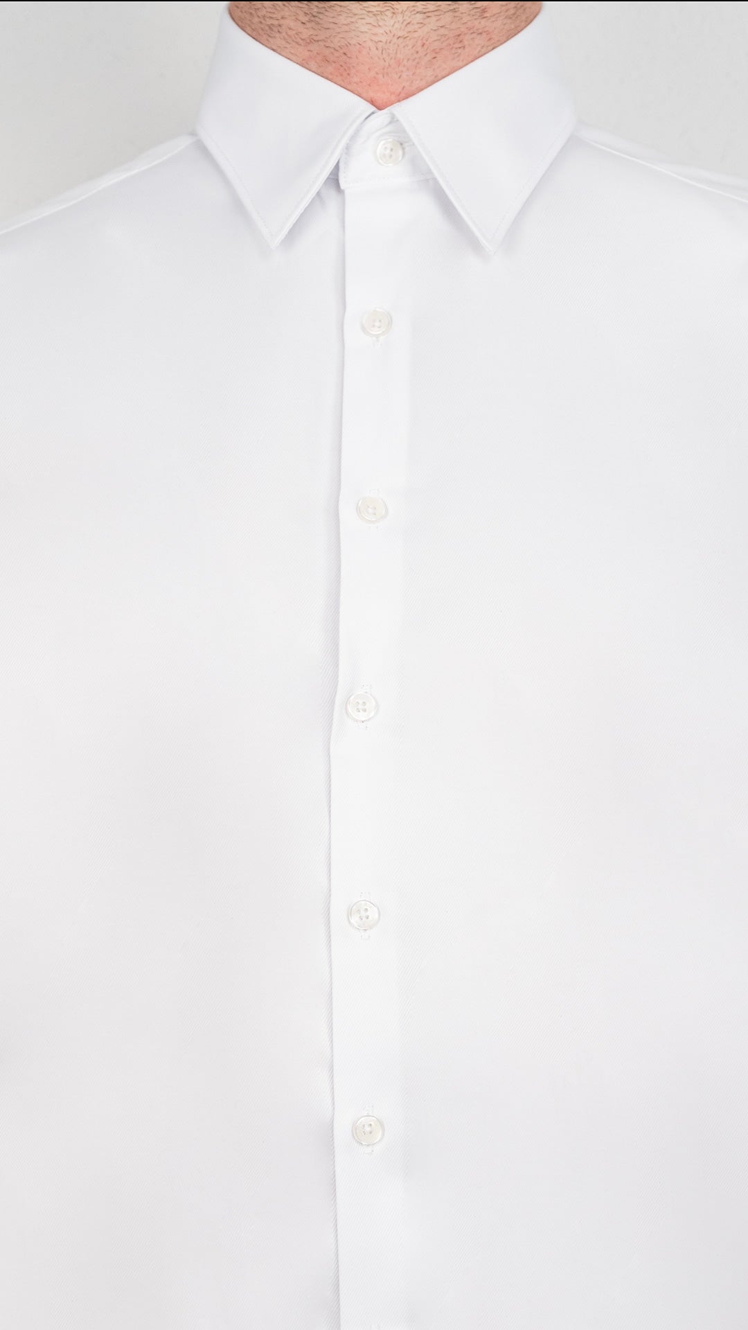 Camisa Clássica Slim Fit Branca