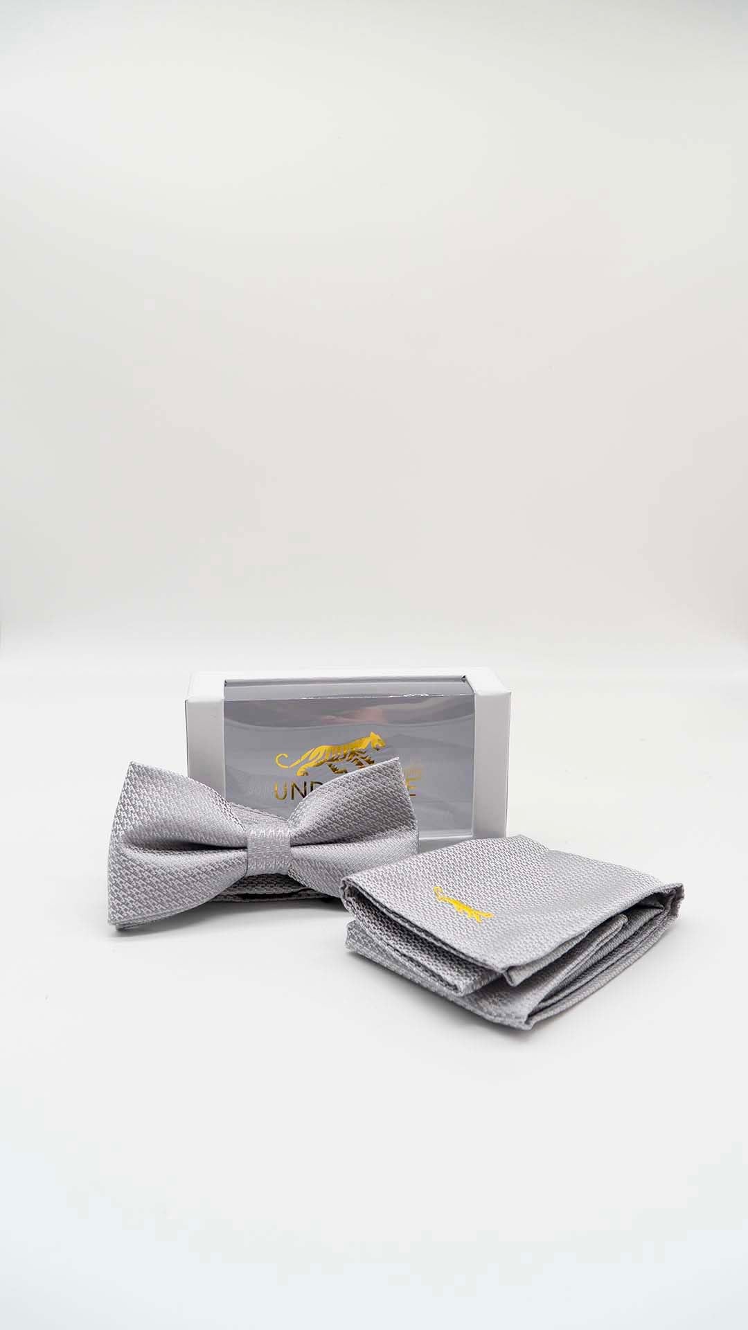 Set Laço & Lenço Cinzento