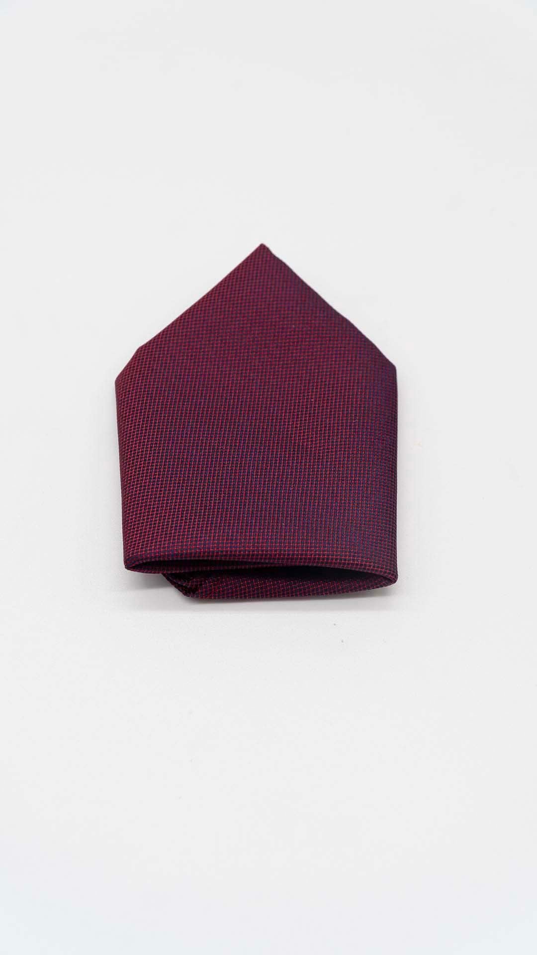 Lenço de Bolso Bordeaux