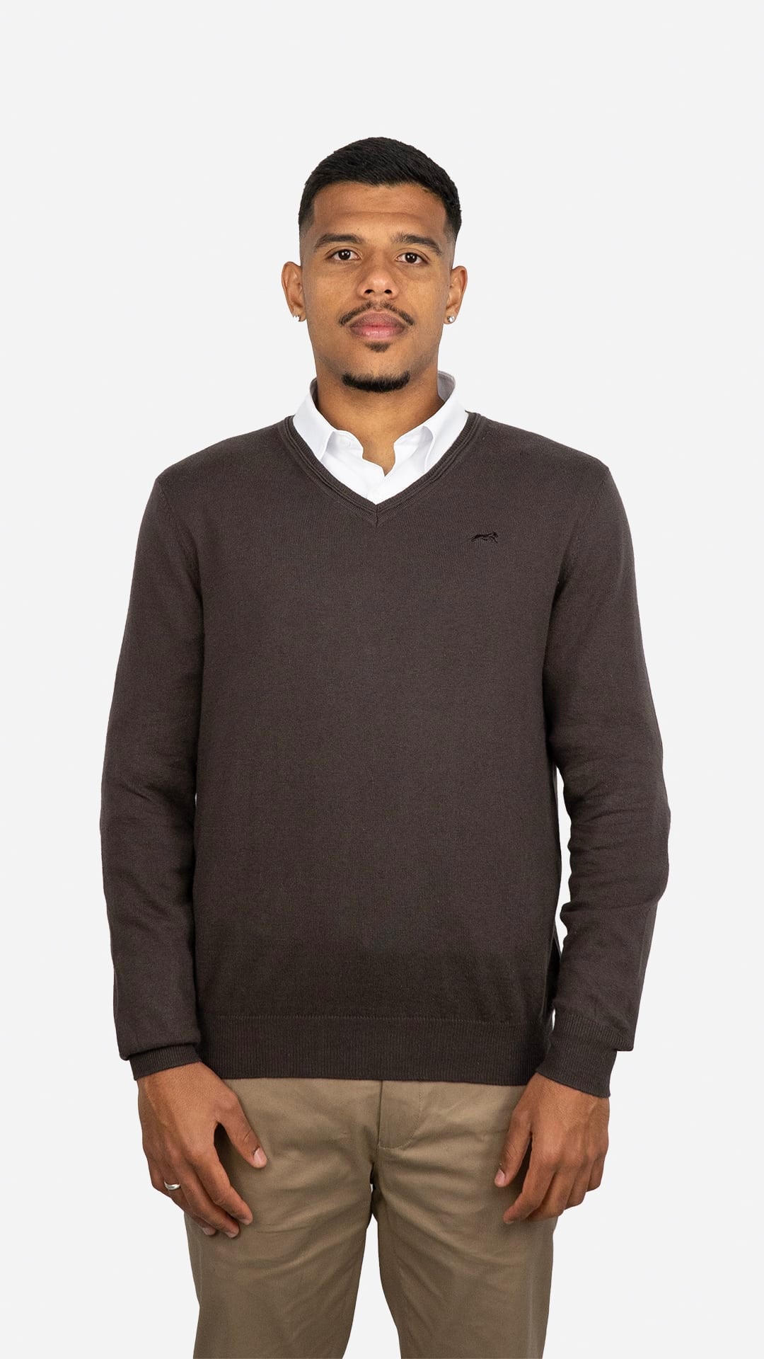 Camisola de Malha Castanha
