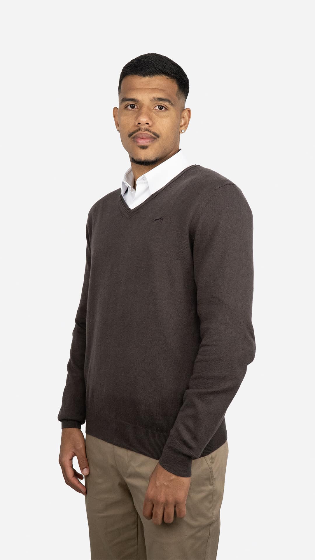 Camisola de Malha Castanha