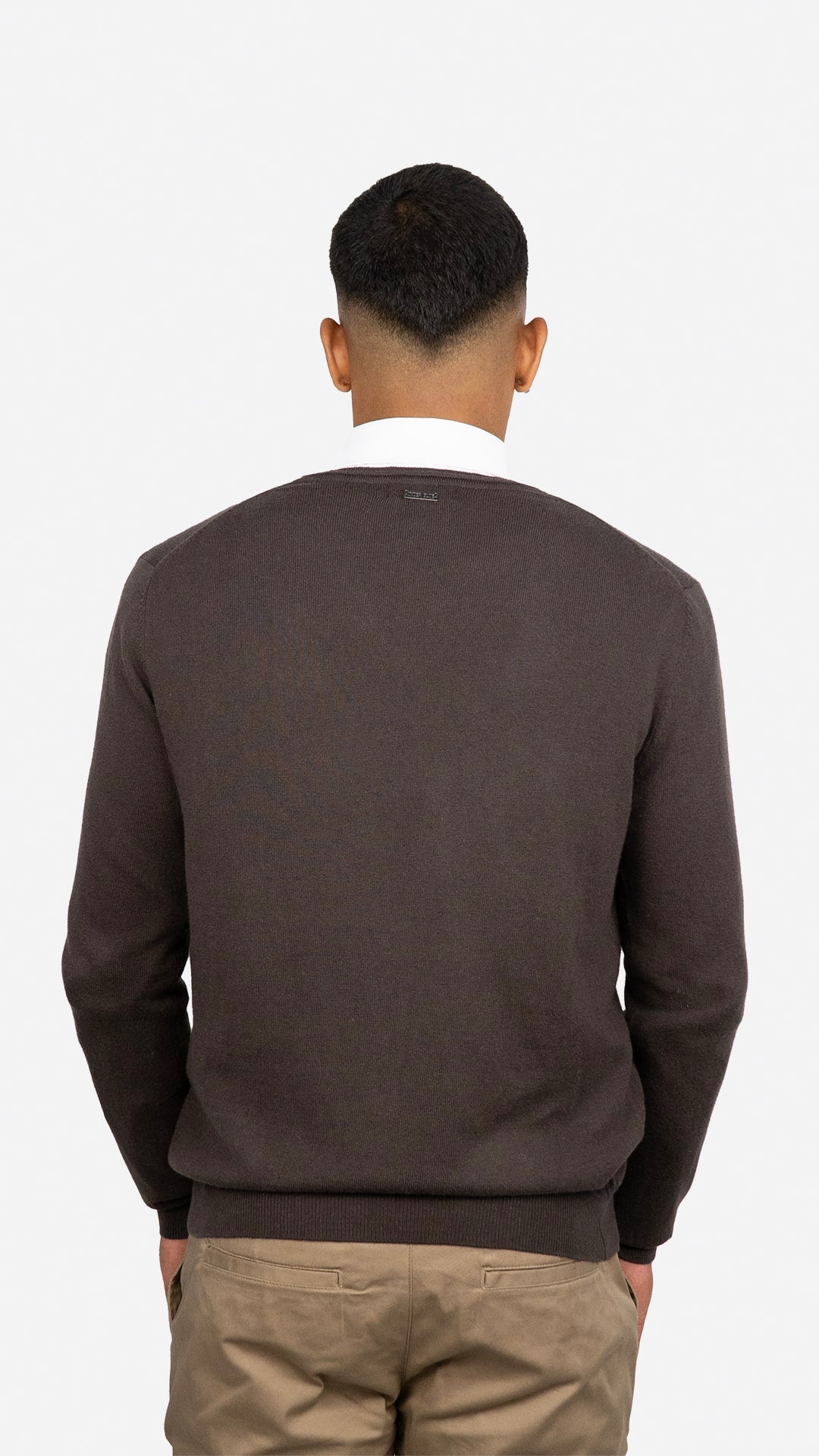 Camisola de Malha Castanha