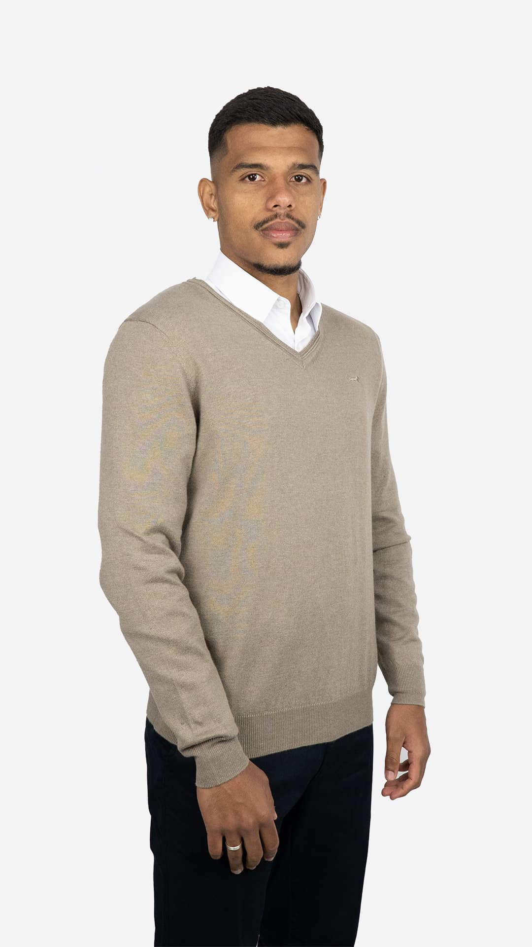 Camisola de Malha Bege