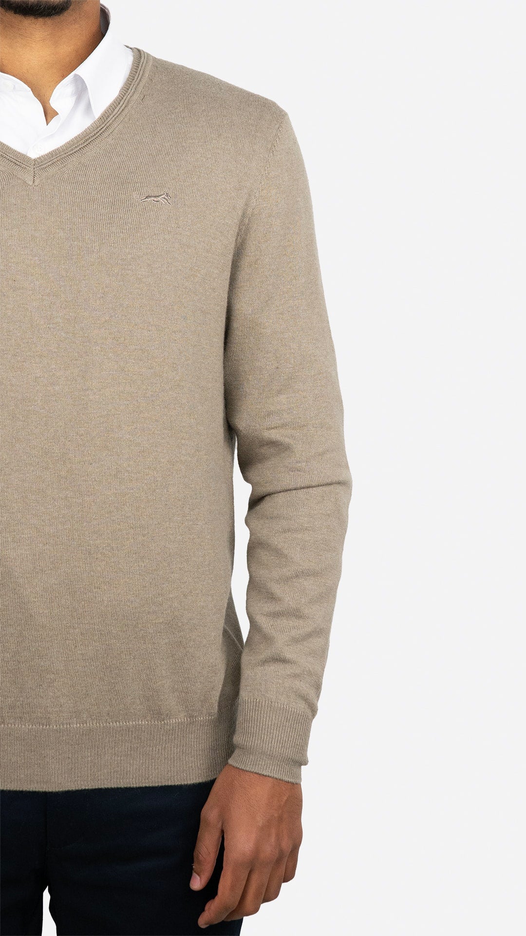 Camisola de Malha Bege