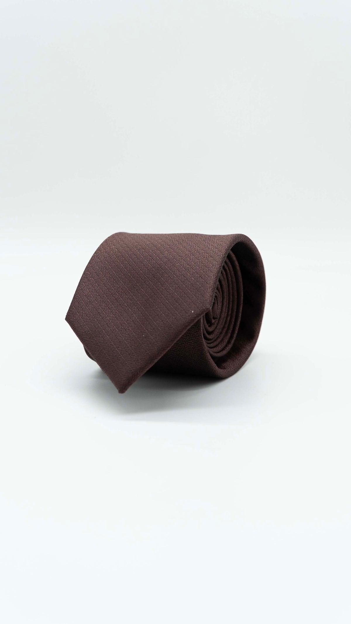 Regular Brown Tie With Pattern