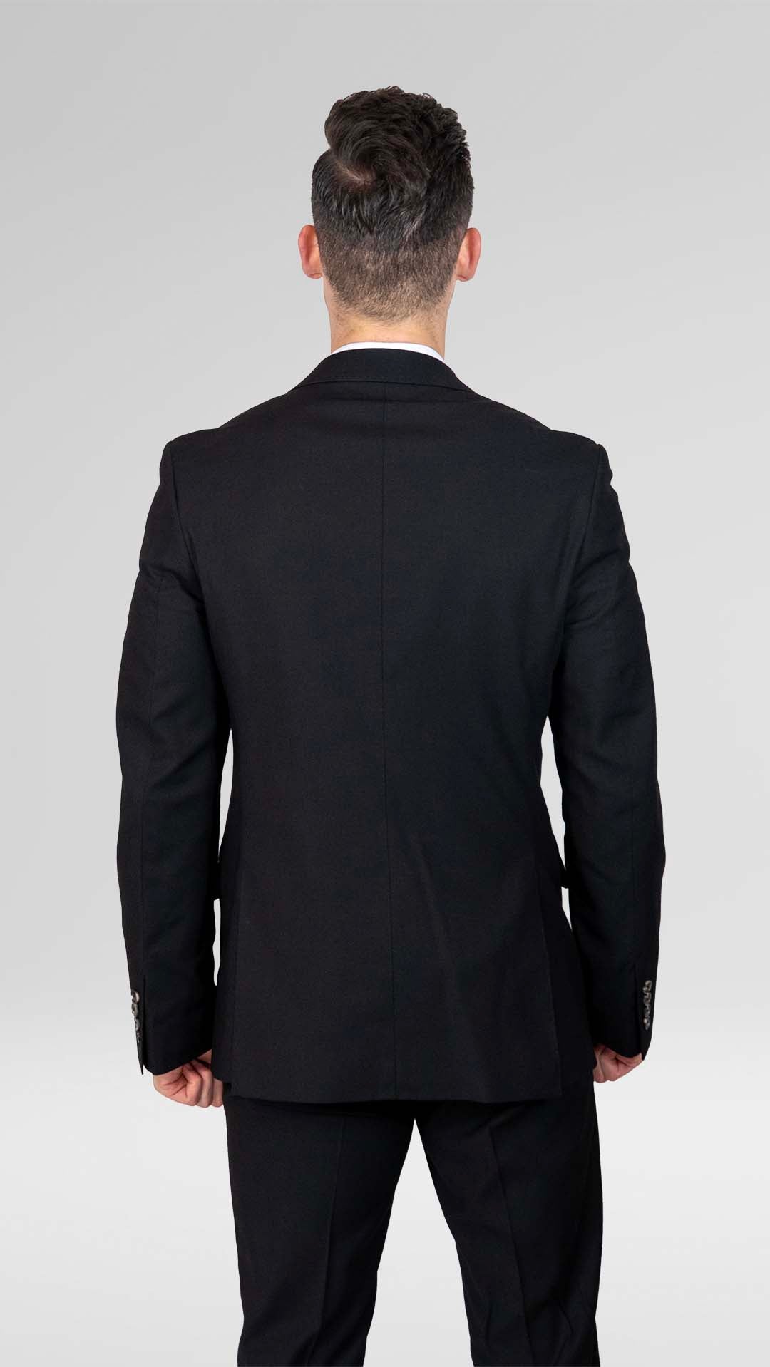 Fato Preto Extra Slim Fit