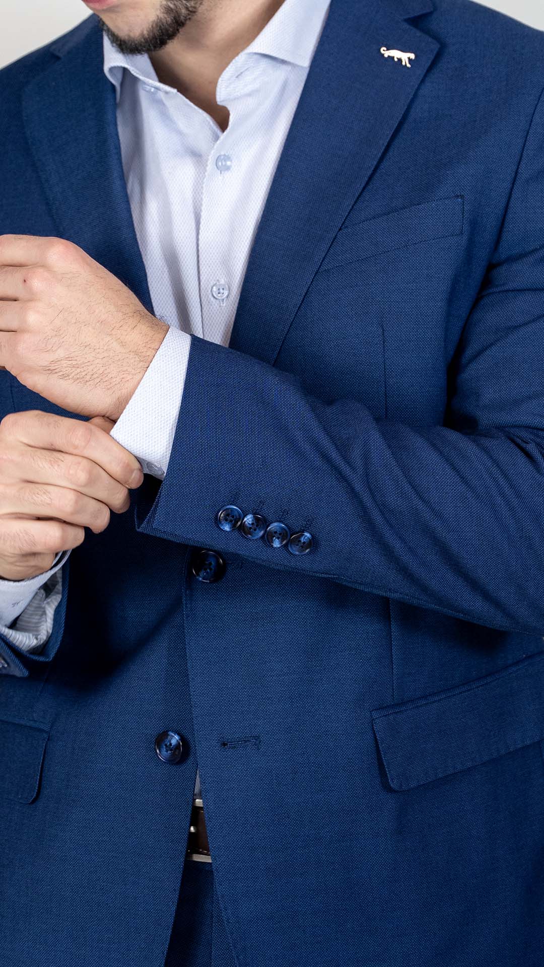 Fato Azul Extra Slim Fit