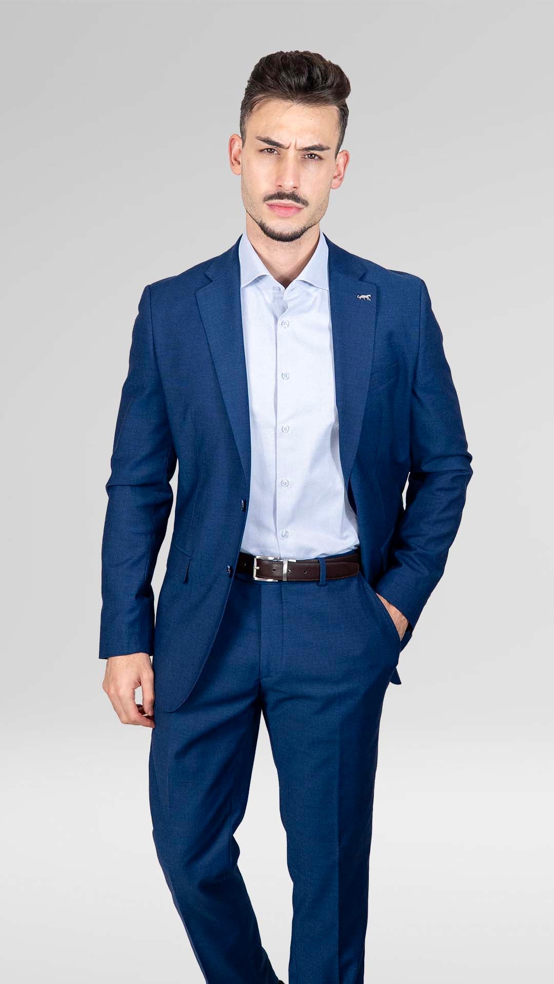 Fato Azul Extra Slim Fit