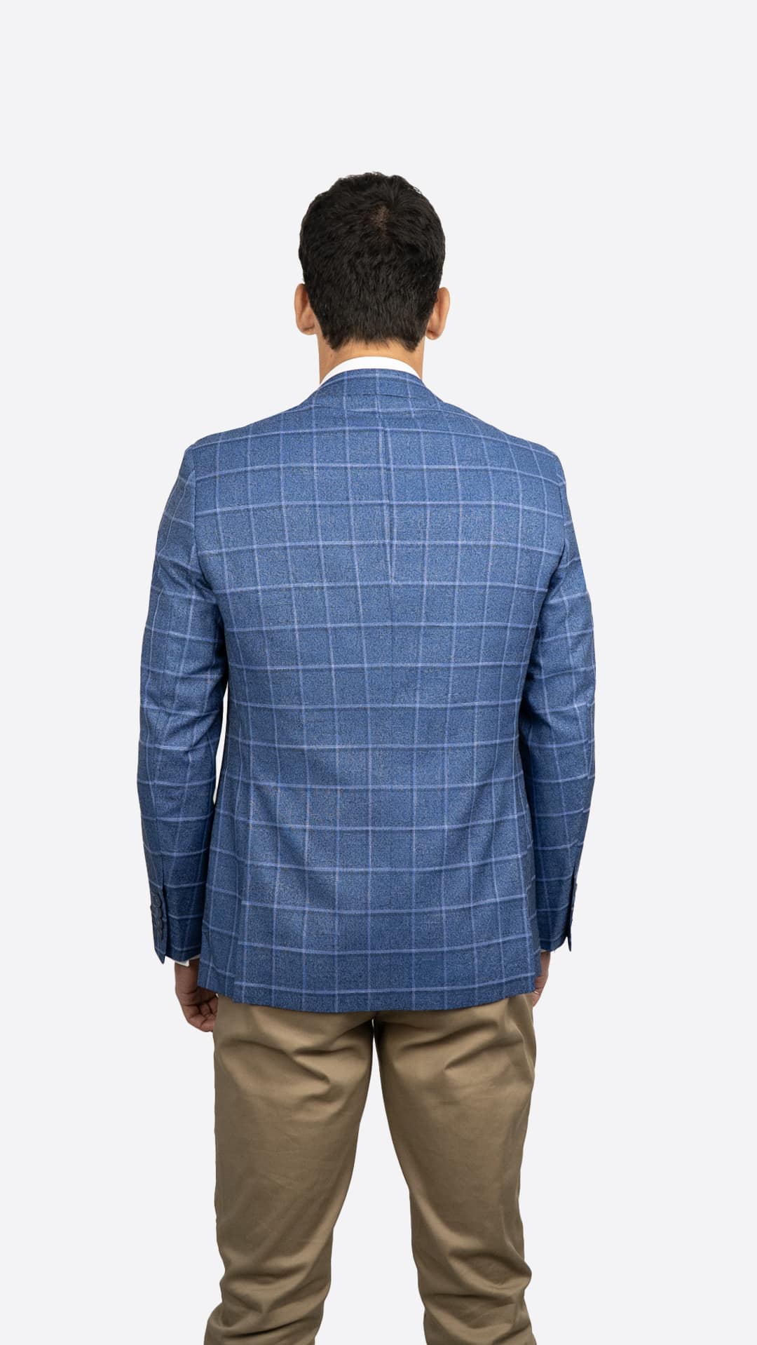 Blazer Xadrez Azul
