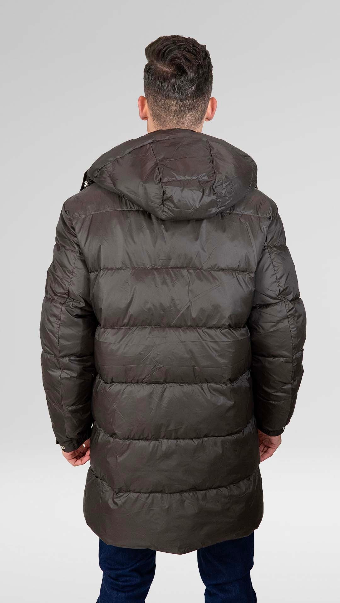 Parka Castanha Acolchoada