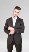 Blazer Castanho Básico