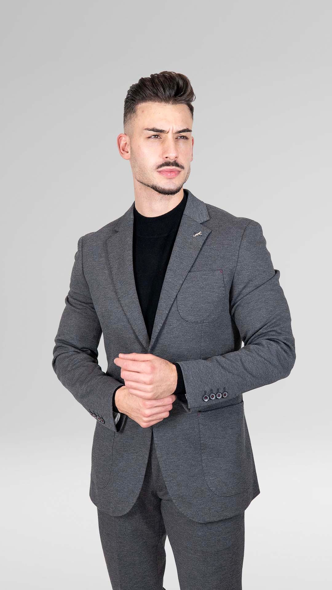 Blazer Cinza Básico
