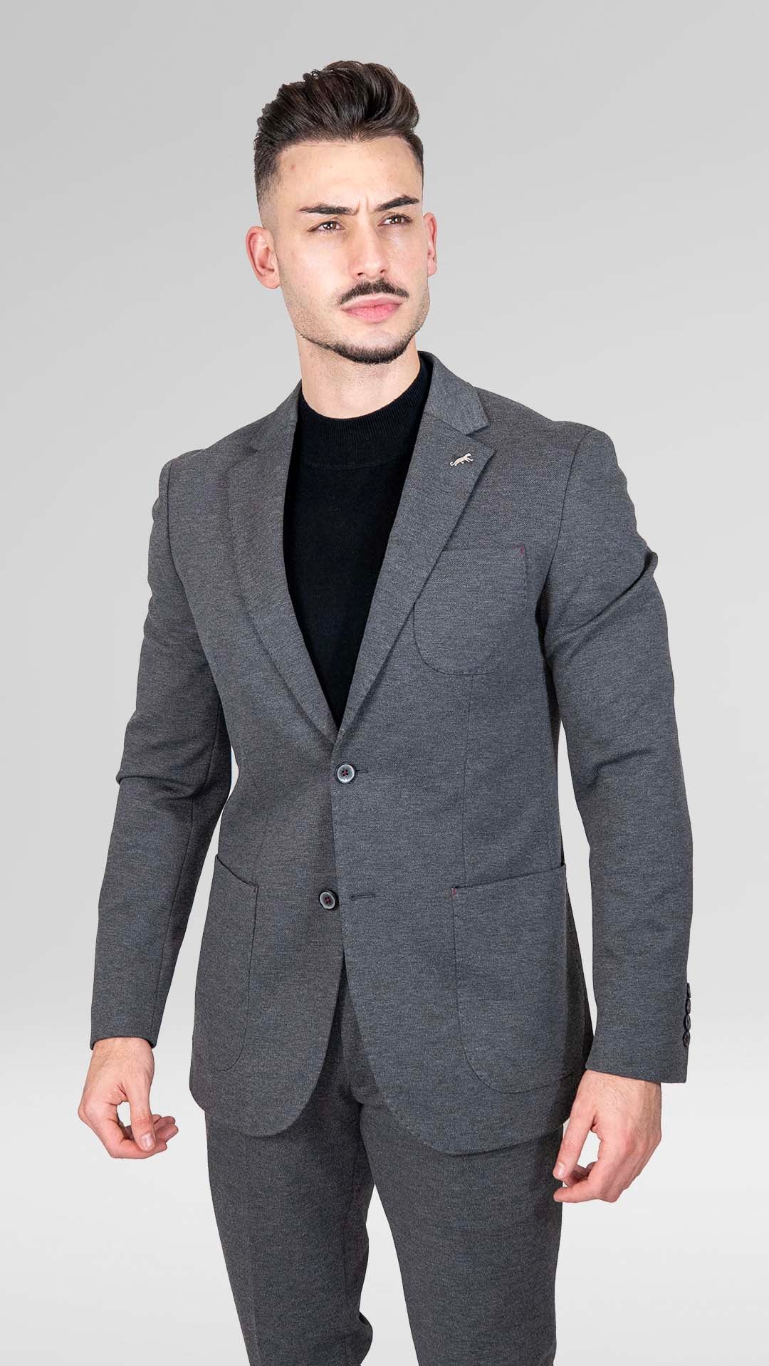 Blazer Cinza Básico
