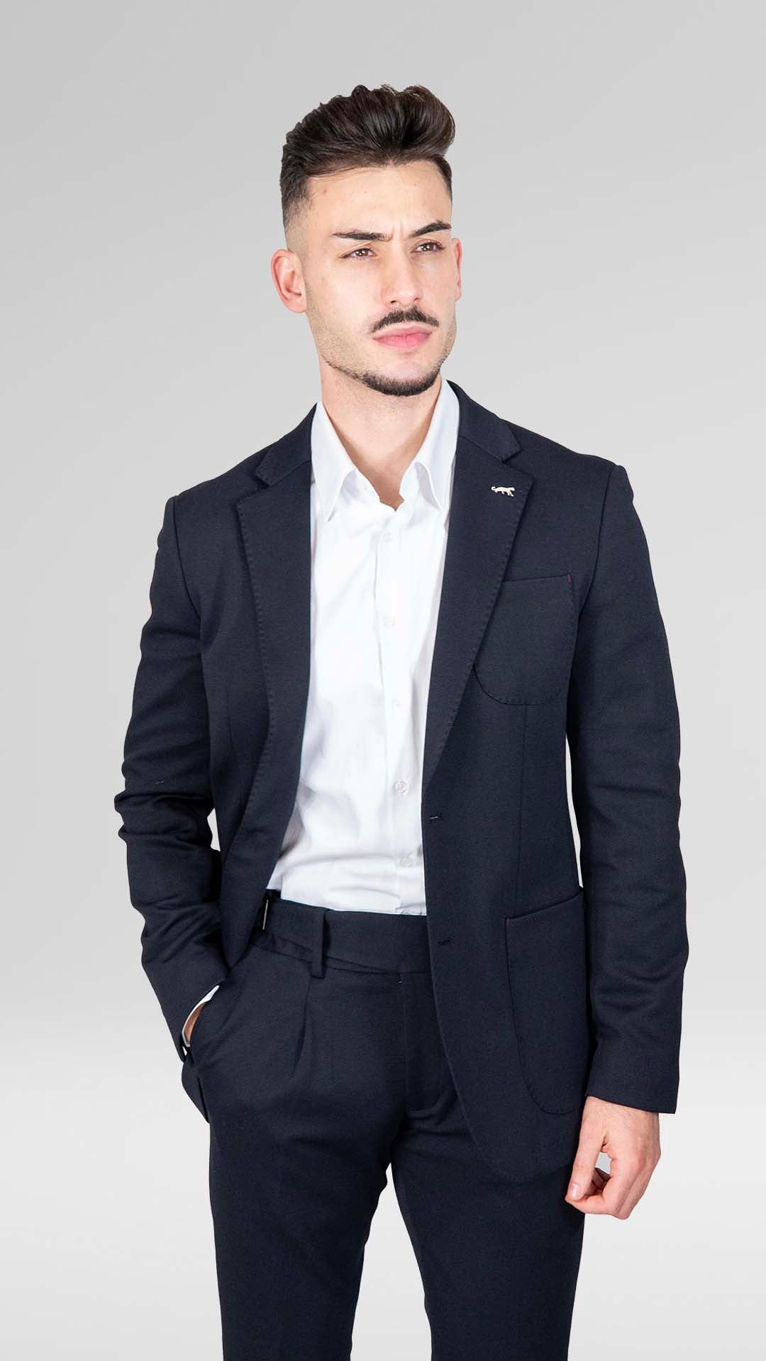 Blazer Azul Marinho Básico