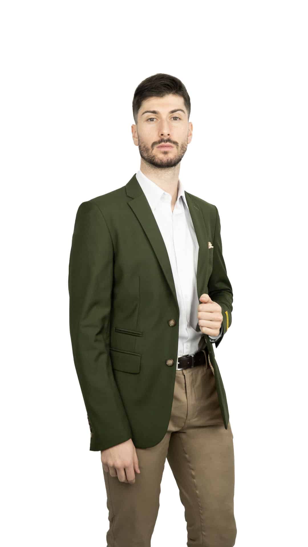 Blazer Slim Fit Verde