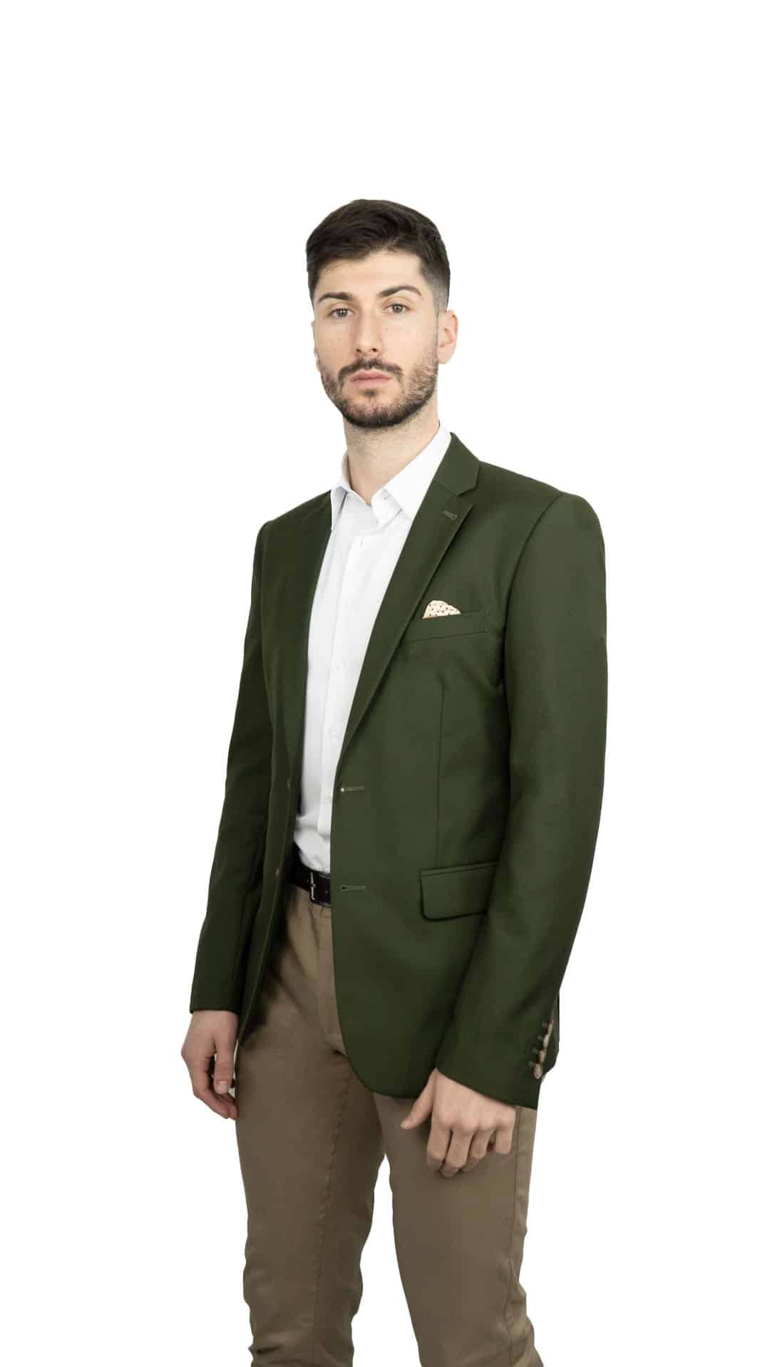Blazer Slim Fit Verde