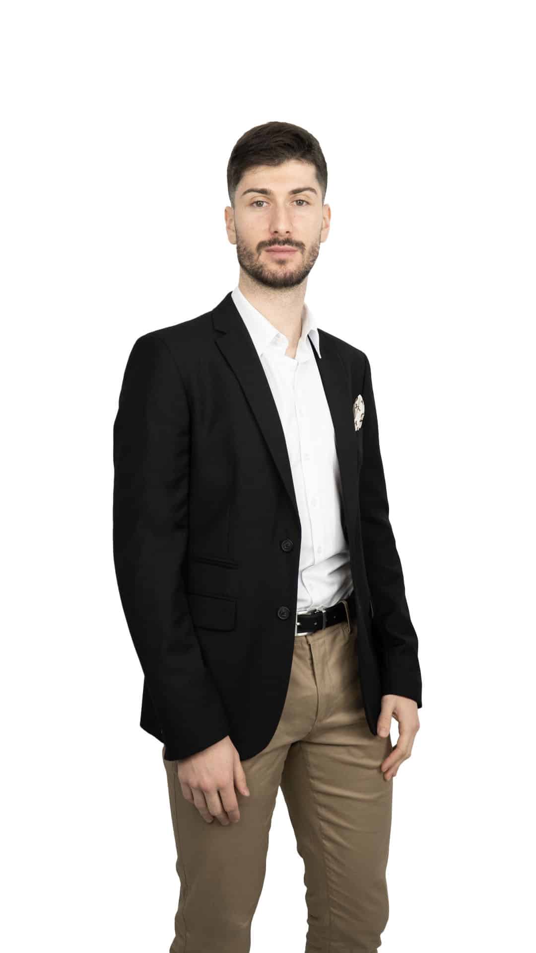 Blazer Casual Preto