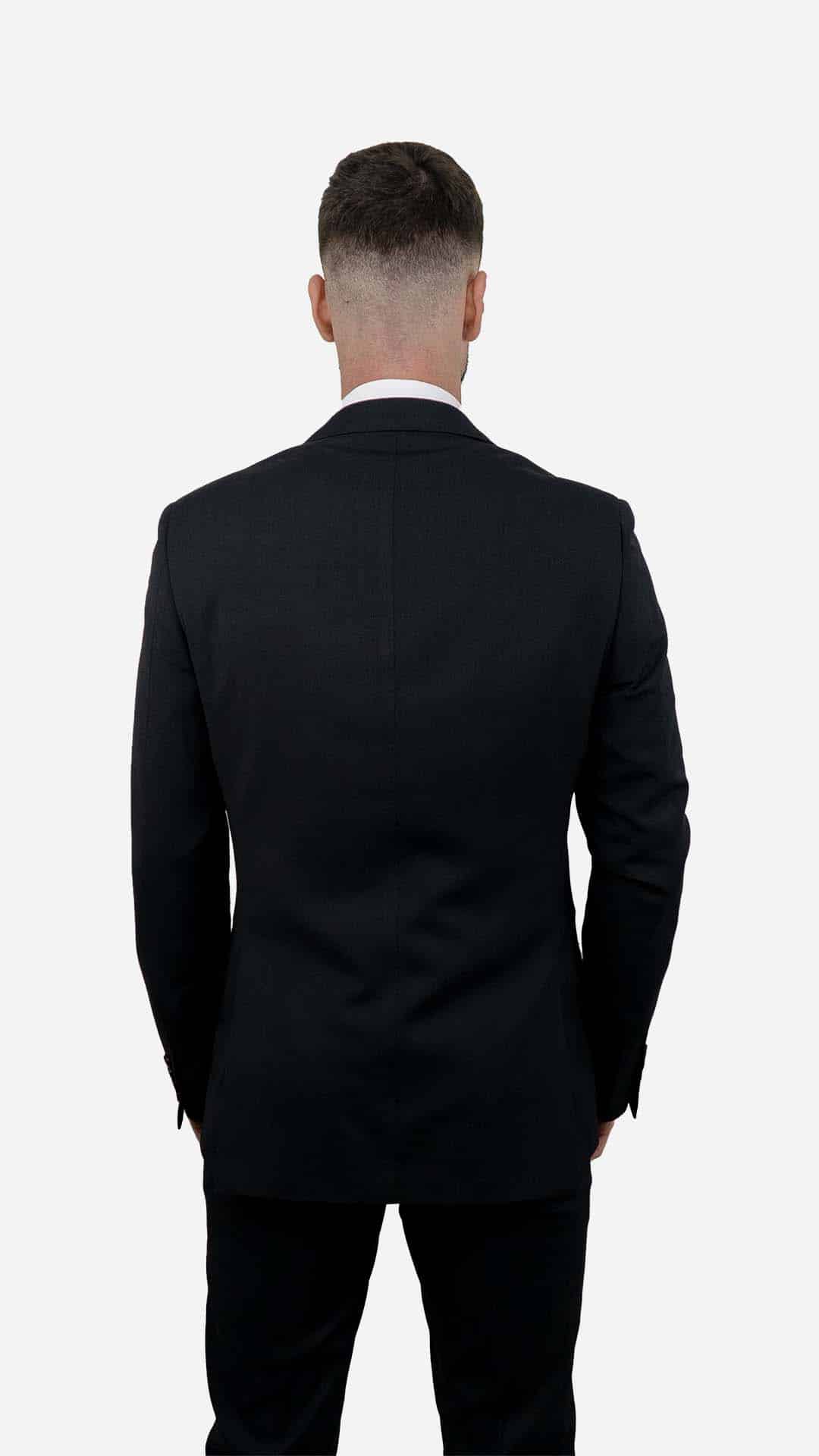 Fato Pleat Preto