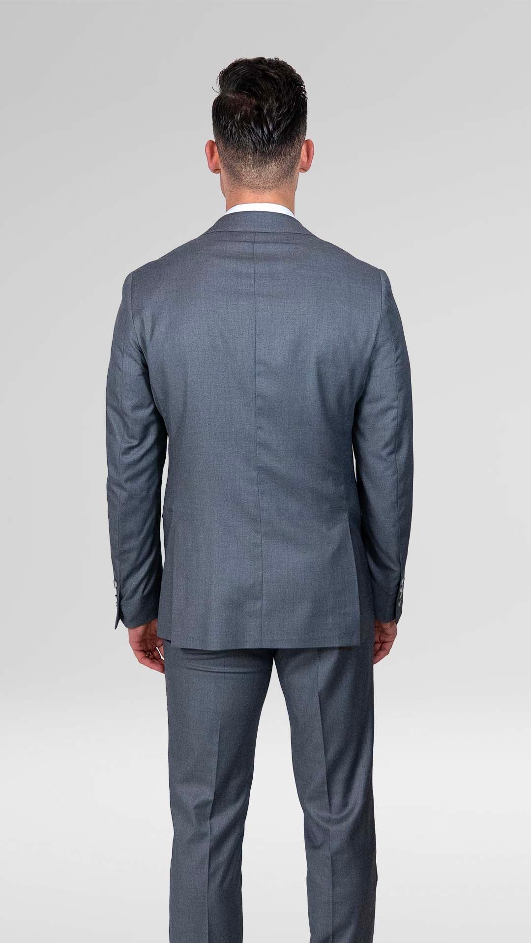 Fato Cinza Slim Fit