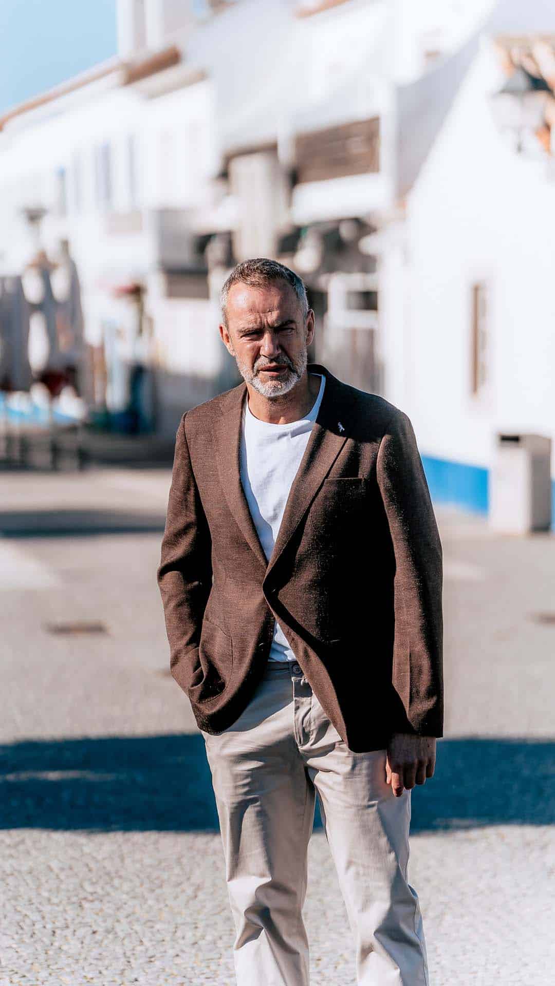 Blazer de Homem Bege