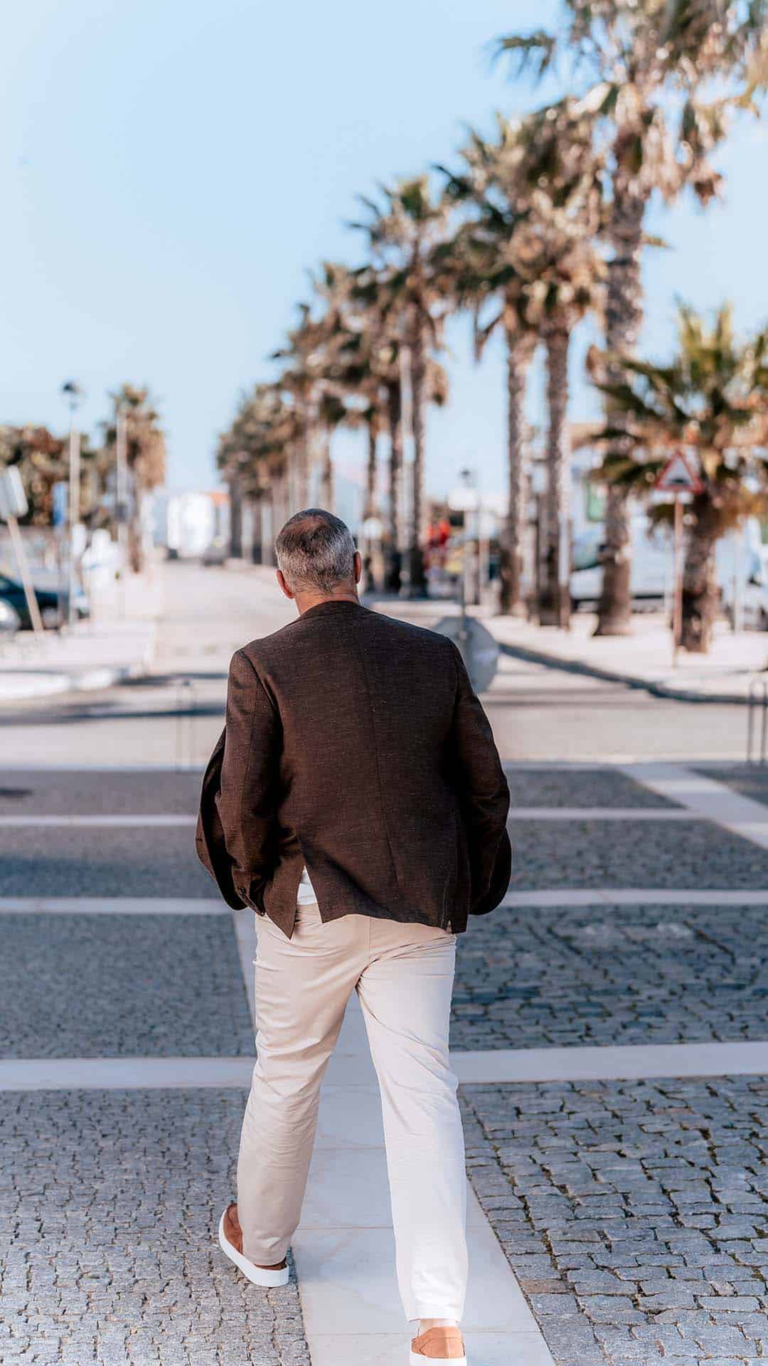 Blazer de Homem Bege