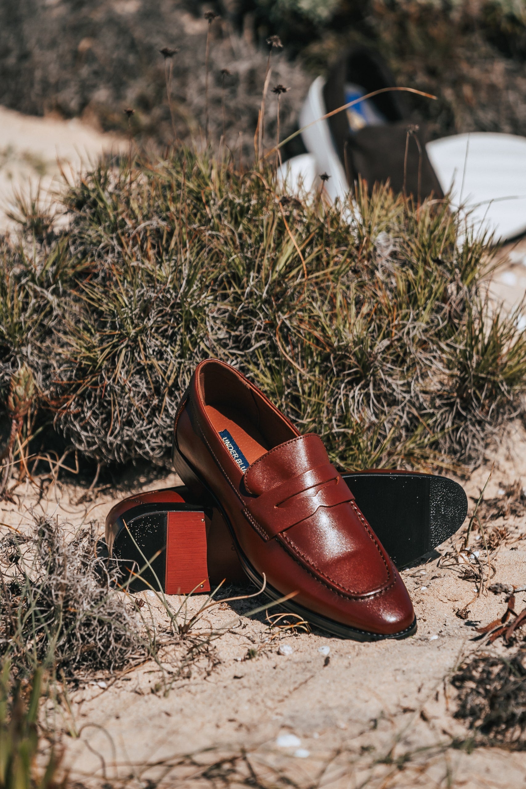 Sapato clássico burgundy