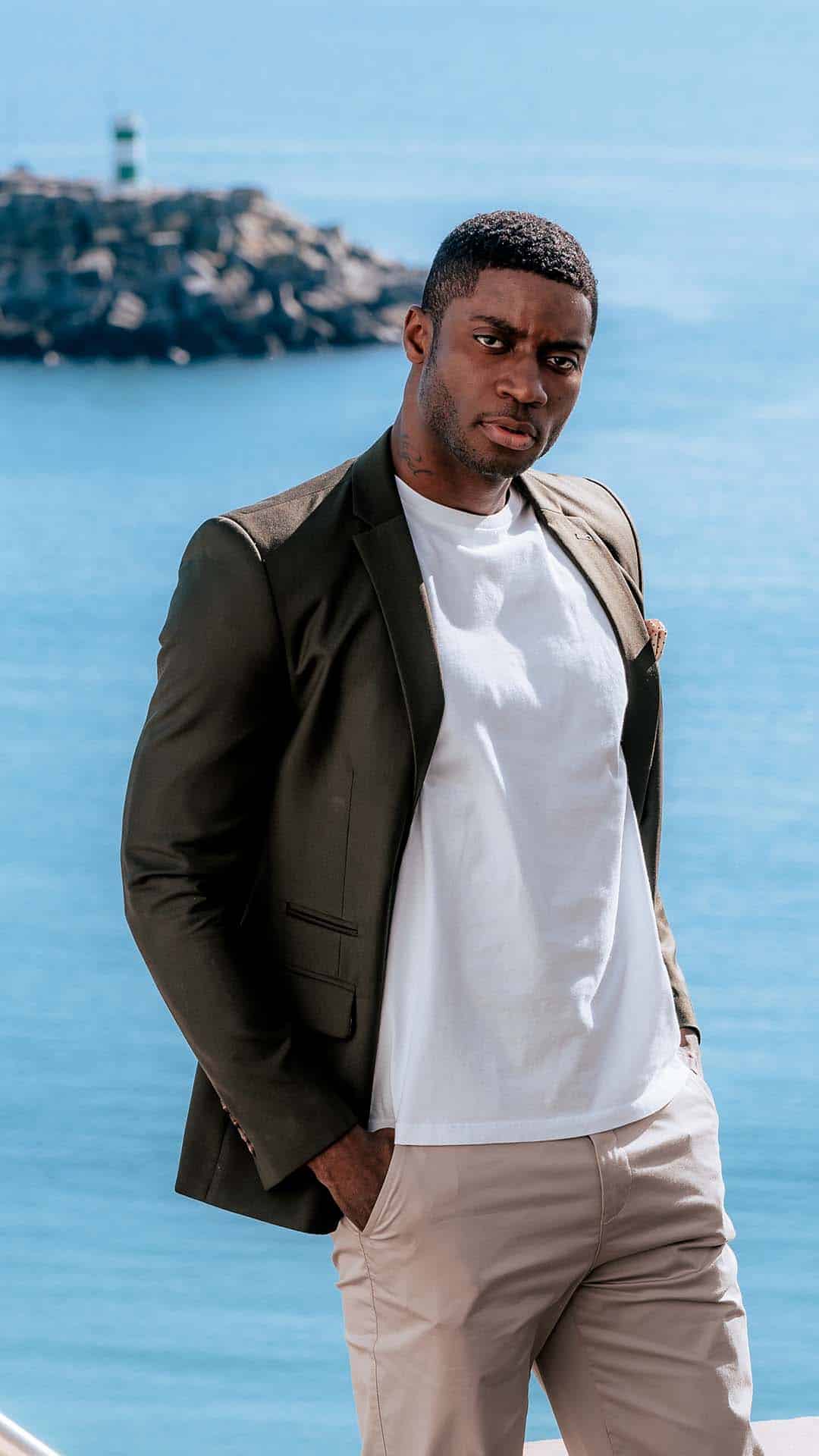 Blazer Slim Fit Verde