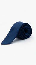 Gravata Skinny Azul Escuro