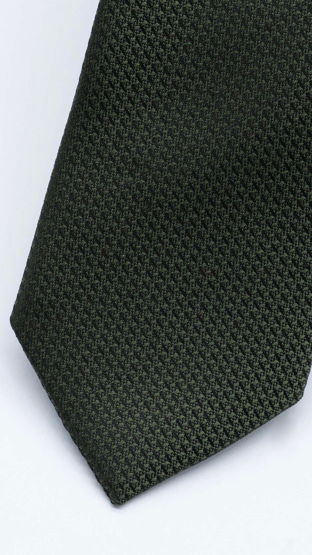 Gravata Skinny Verde Militar