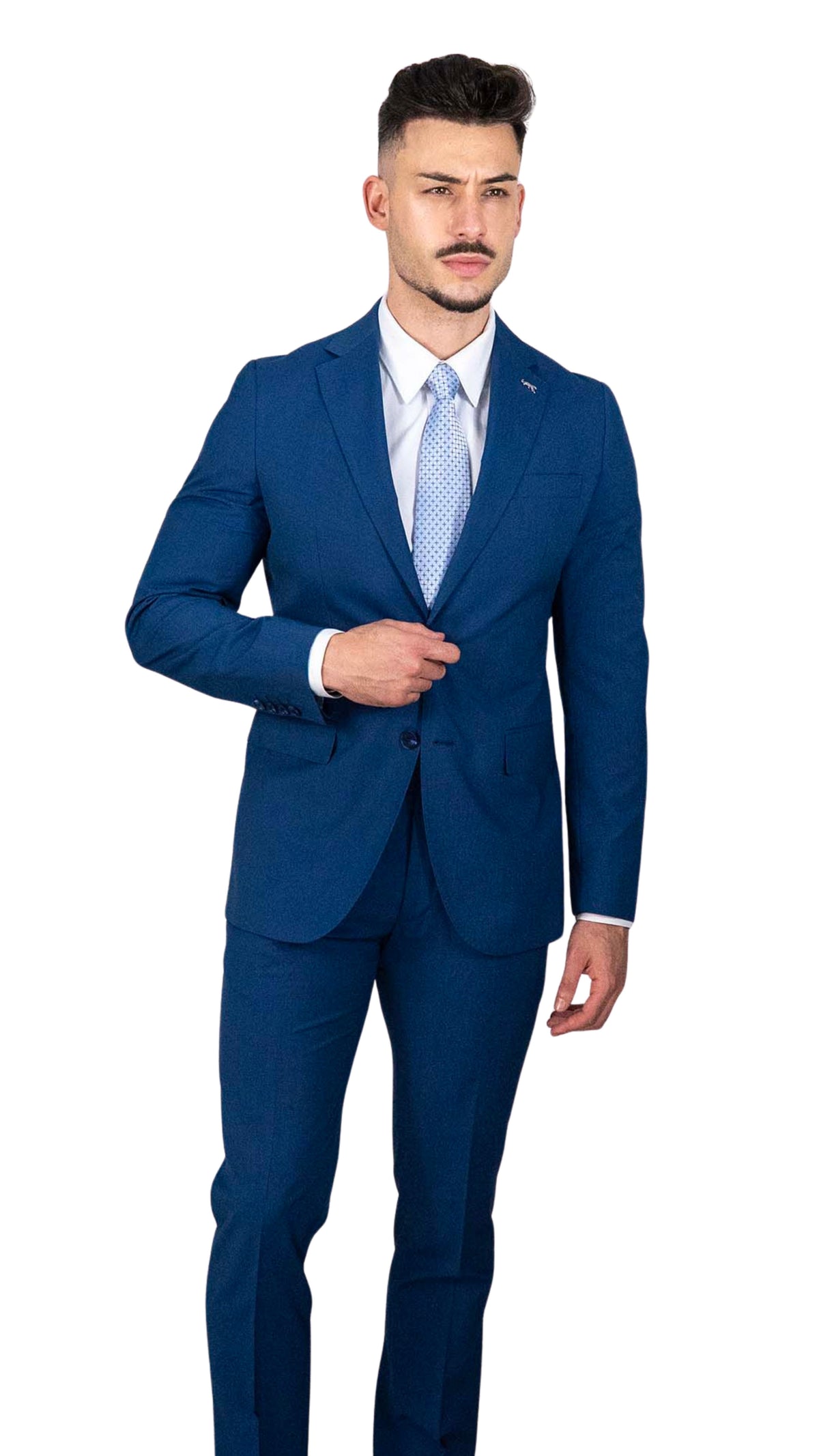 Fato Azul Clássico Regular