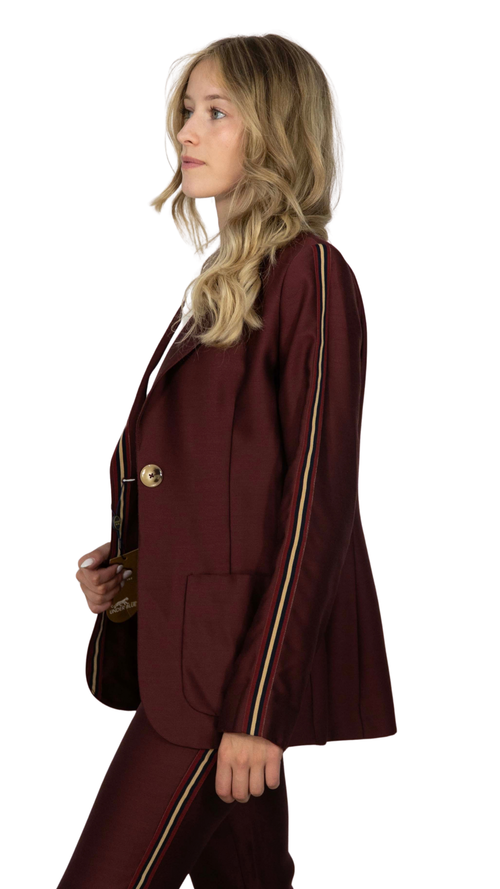 Blazer Bordeaux — vista 2
