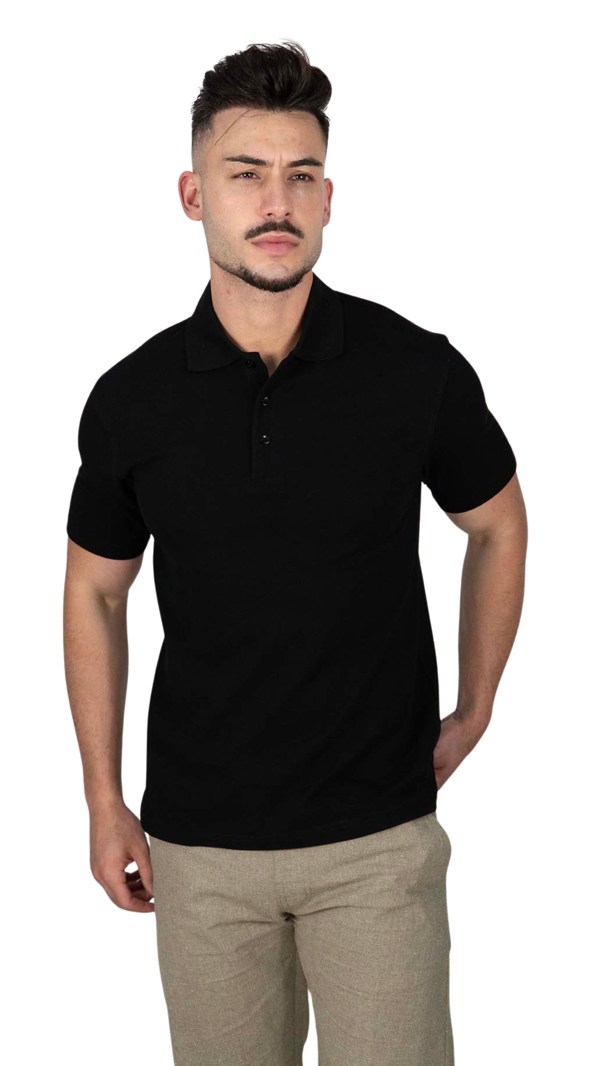 Polo Preto Liso