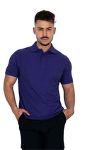 Polo Roxo Liso