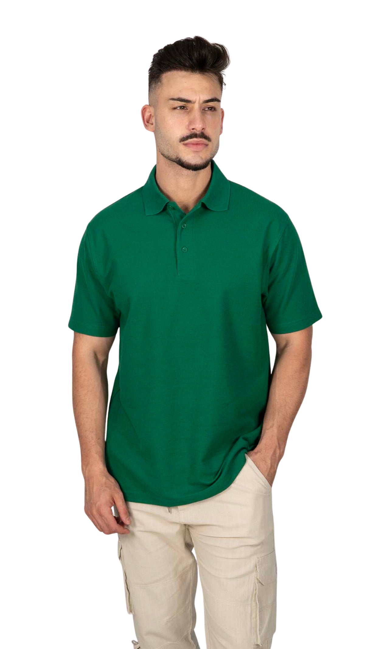Polo Verde Liso
