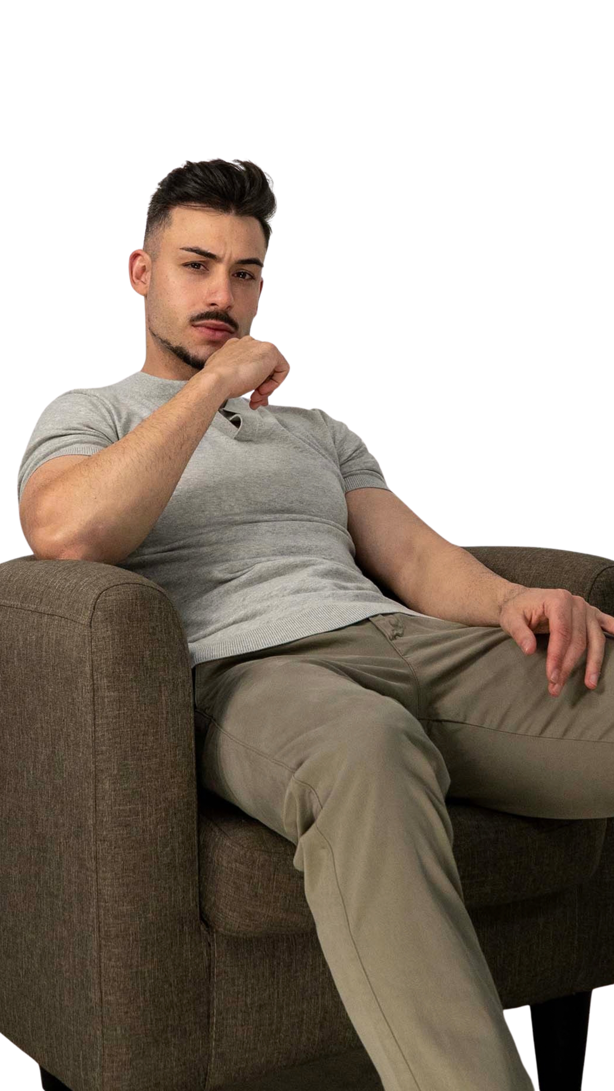 Calças Chino Khaki