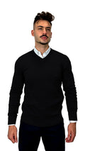Camisola V-Neck Preta