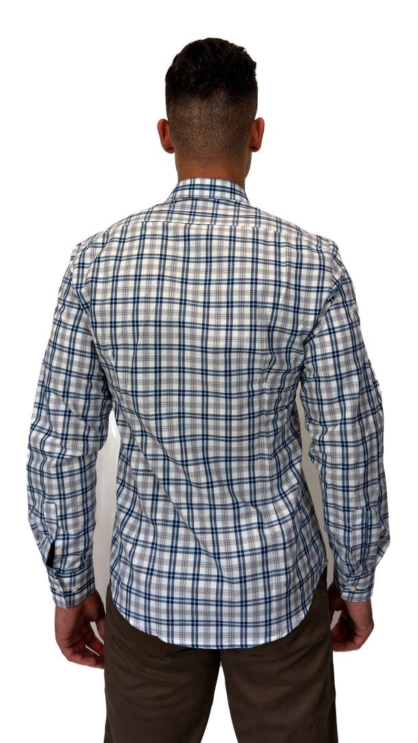 Camisa de Xadrez X White