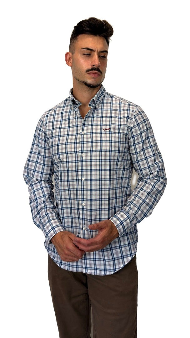 Camisa de Xadrez X White