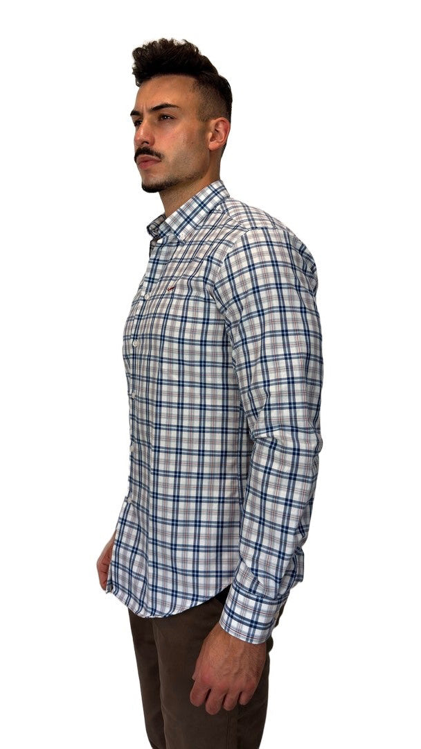 Camisa de Xadrez X White