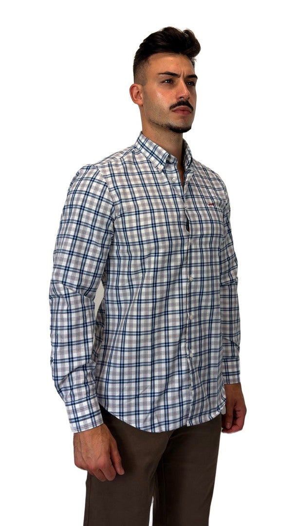 Camisa de Xadrez X White
