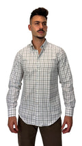 Camisa de Xadrez Bege