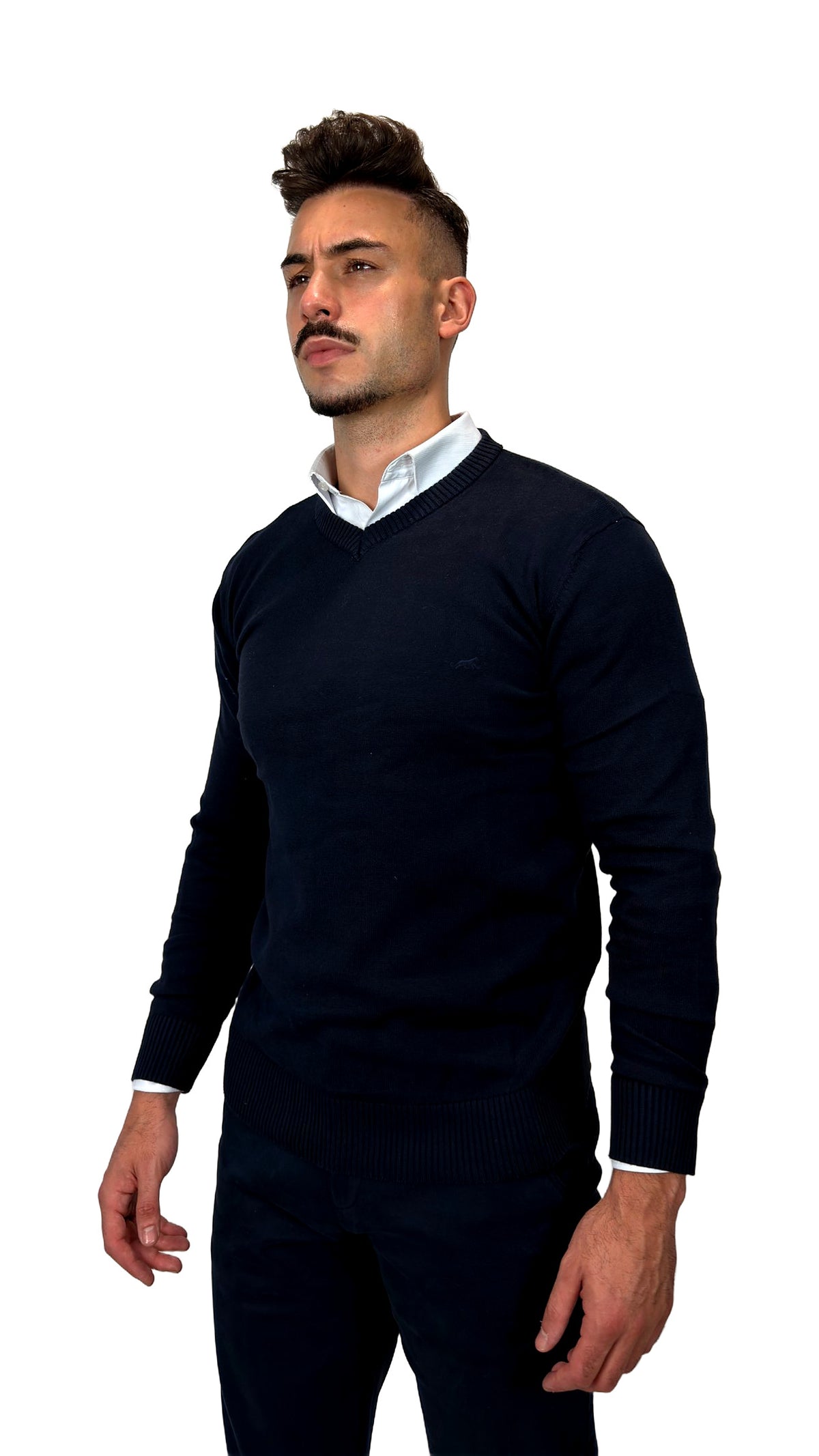 Camisola V-Neck Navy