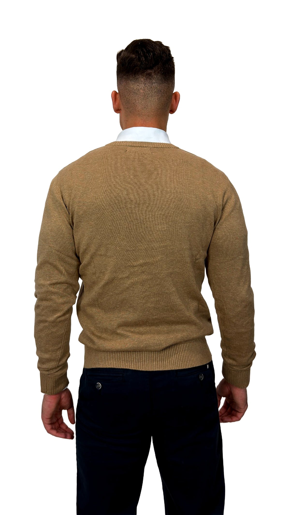 Camisola V-Neck Bege