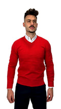 Camisola V-Neck Vermelha