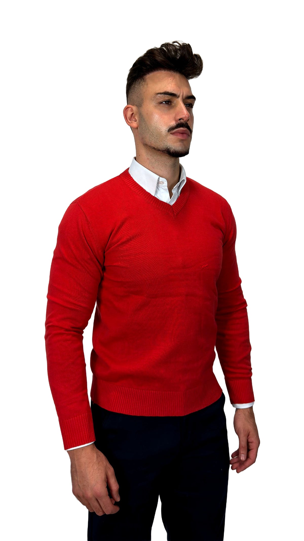 Camisola V-Neck Vermelha