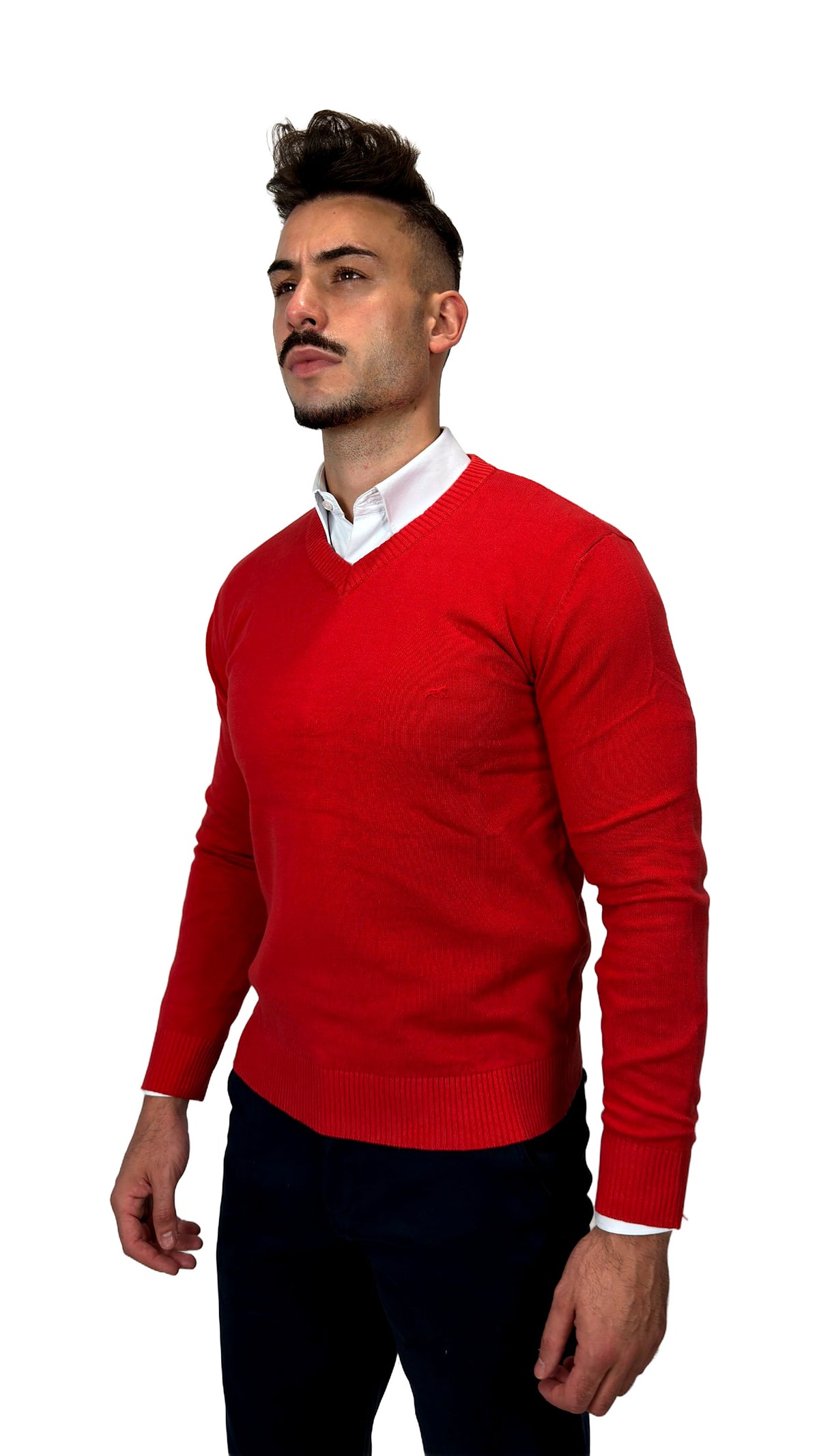 Camisola V-Neck Vermelha