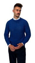 Camisola de Malha Azul